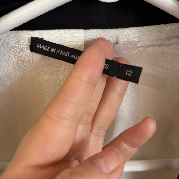 Club Monaco black and white tuxedo style blazer * accepting offers - Picture 3 of 5